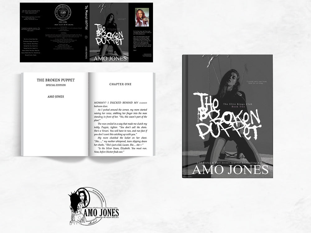 The Broken Puppet Hardback Special Edition - PICK UP at RARE London