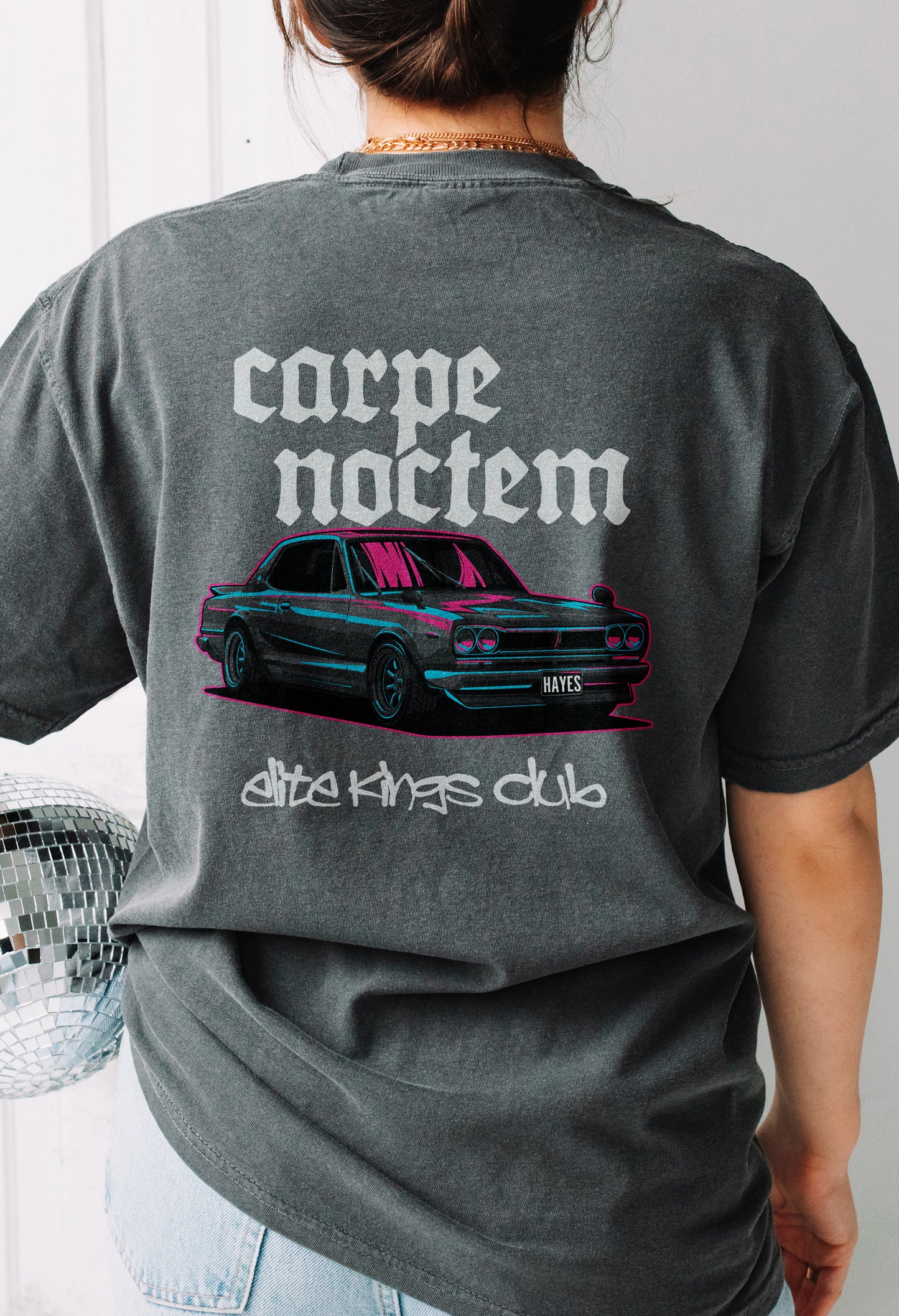Carpe Noctem Unisex garment-dyed heavyweight t-shirt